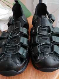 Sandały Skechers Shape UPS czarne roz 40 trettingowe