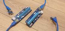 Riser pci-e x16 USB 3.0