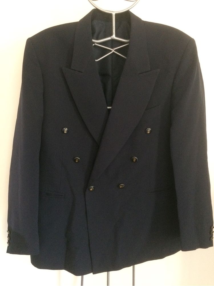 Blazer Homem Azul Escuro - 54