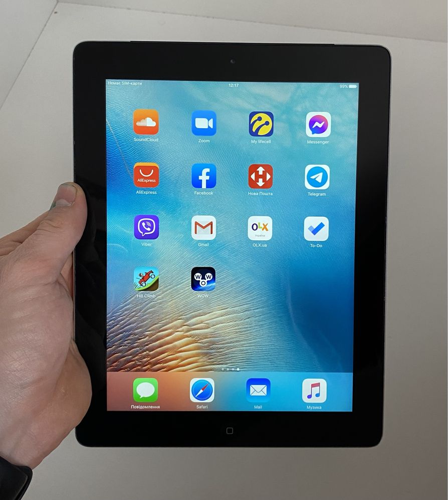 iPad 3 а1430/16GB/підійде для навчання/SIM/з чохлом