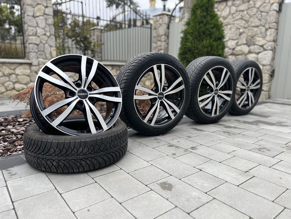 Диски DEZENT 7j r17 5•112 оригінал VW,SEAT,SKODA,AUDI