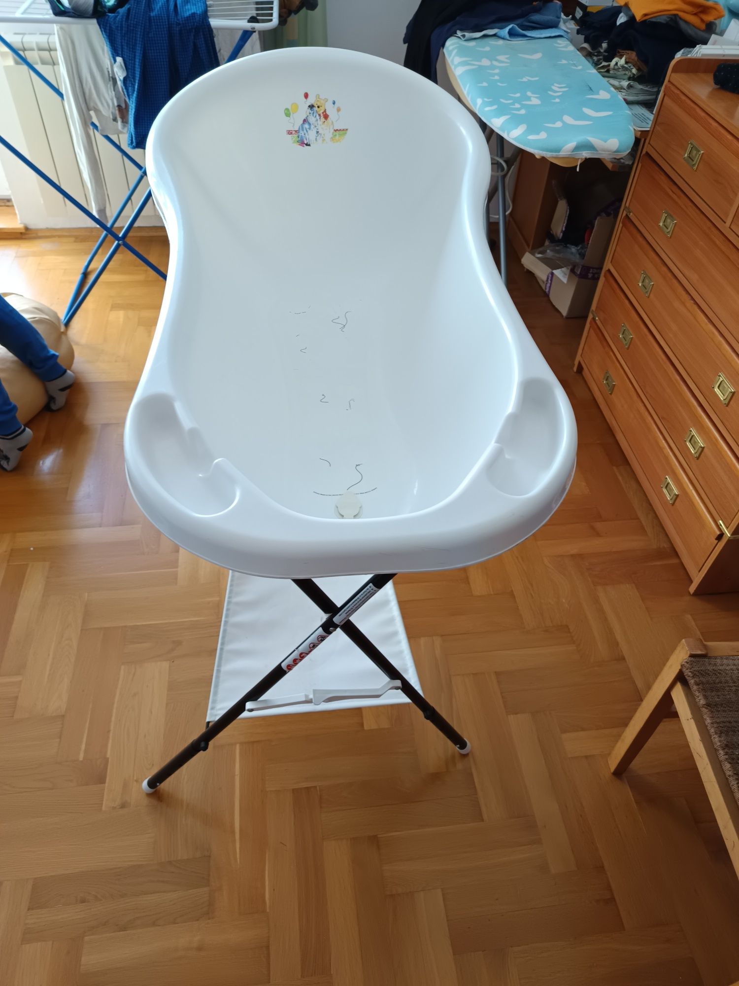 Wanienka z odpływem plus stojak