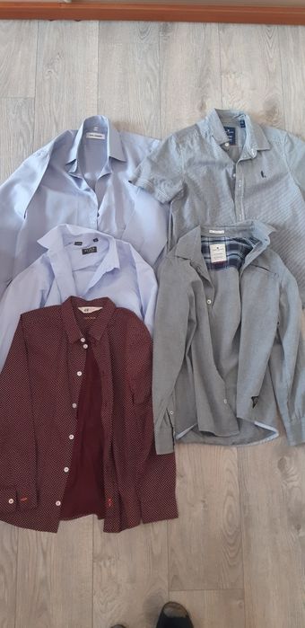 Рубашки для мальчика 5 штук H&M,Tom Tailor