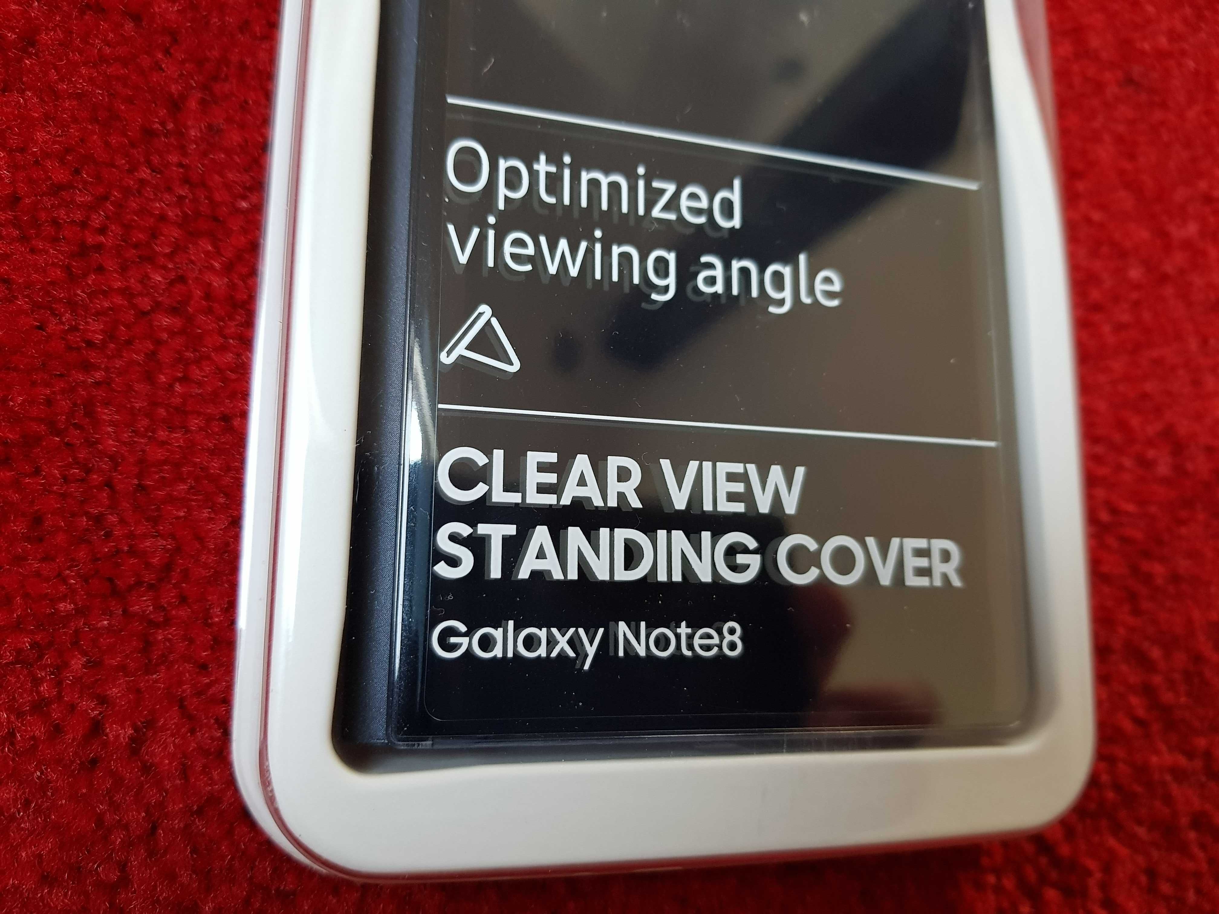 Oryginalne etui SAMSUNG Clear View Standing Cover Galaxy Note 8 NOWE