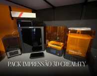 Pack Creality 3D: Ender-5 S1 + LD-006 + UW-02 + filamentos (como novo)