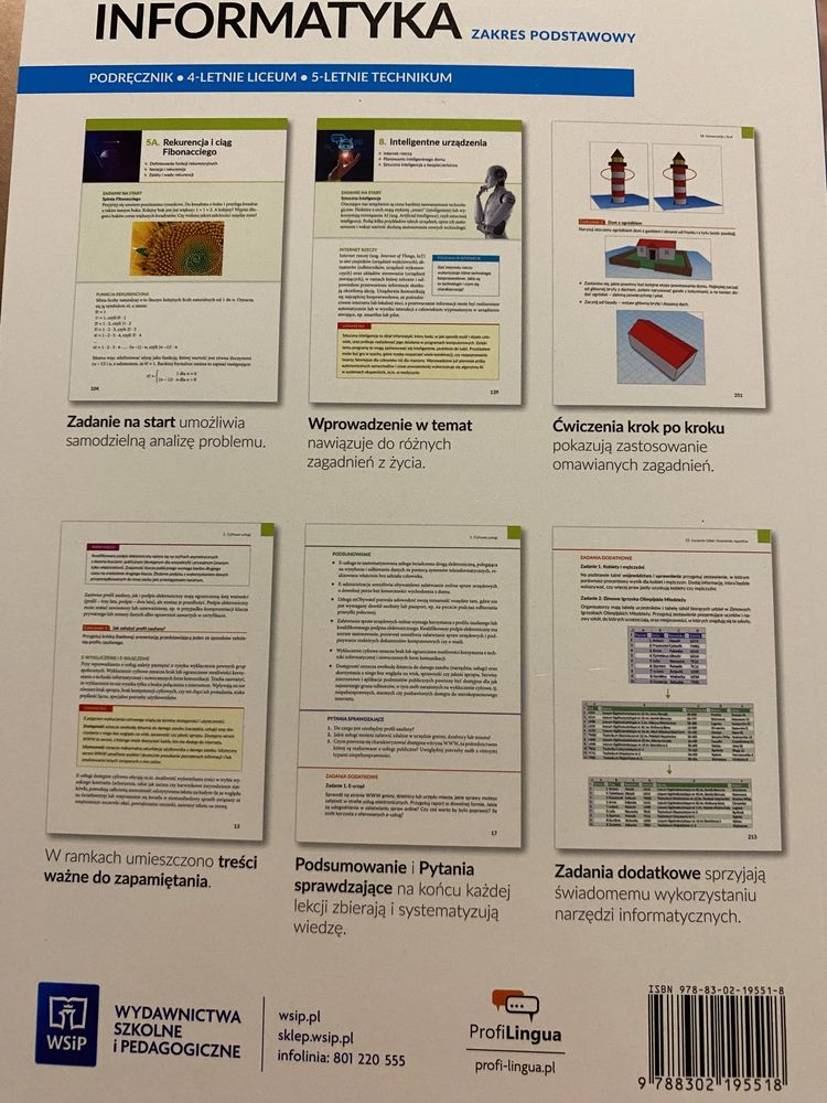 Nowy podręcznik do informatyki INFORMATYKA 3 zakres podstawowy