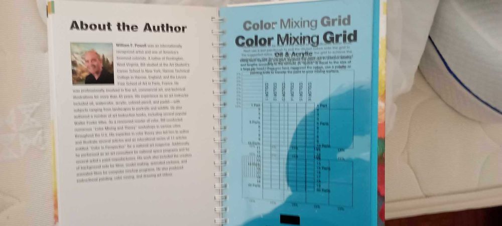 1500 color mixing recepies for oil,acrylic&watercolor