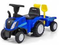 Duży Traktor Dla Dzieci Zabawka Dziecka Z Przyczepką Jeździk Pchacz