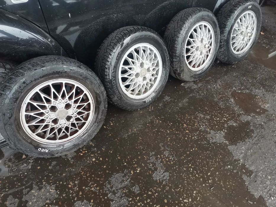 Kola felgi opony RONAL 14 4X100 185/65/14 OPONY ZIMOWE