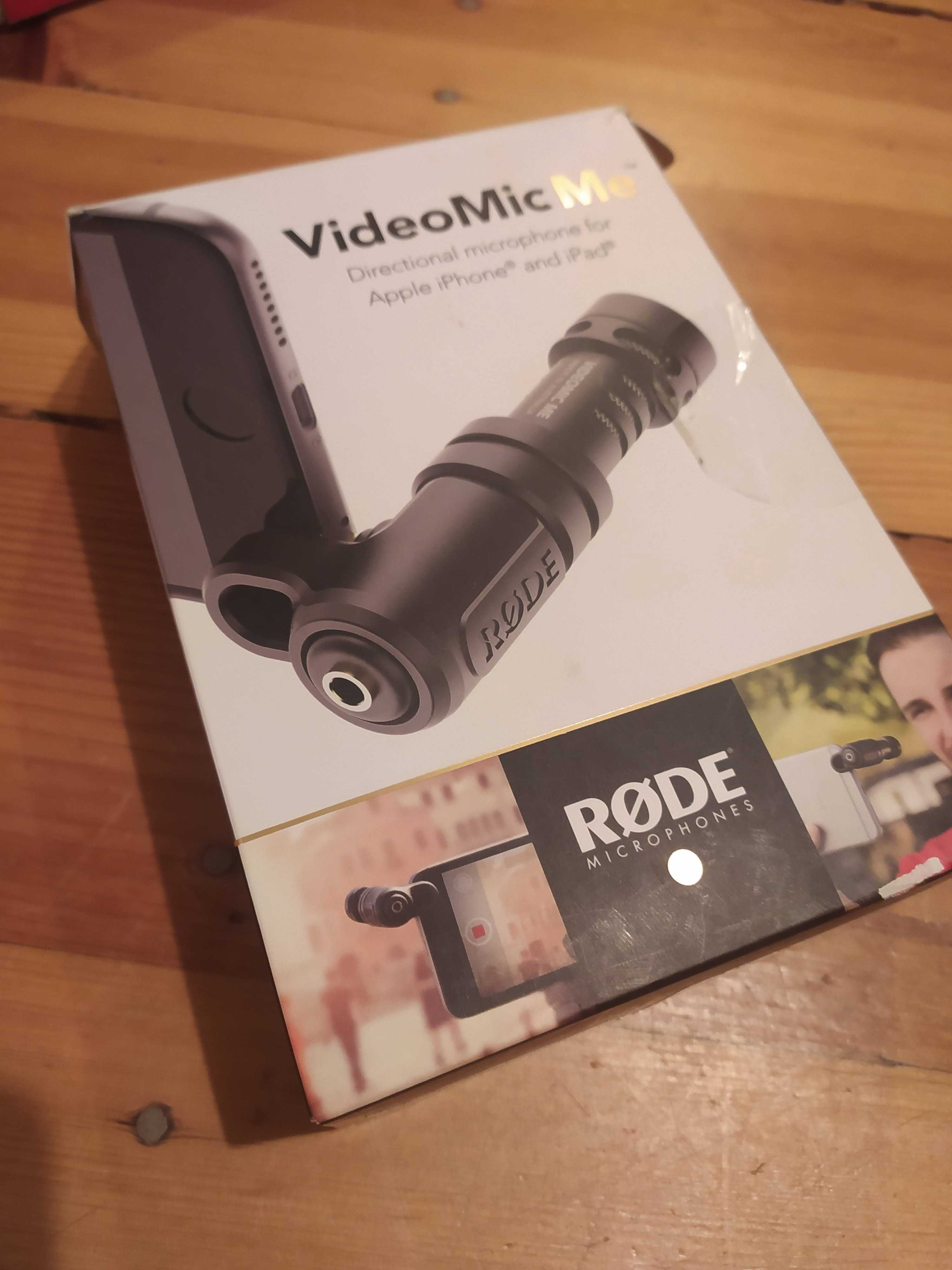 Rode VideoMicMe zewnętrzny mikrofon do androidów&iPhone (gwarancja)