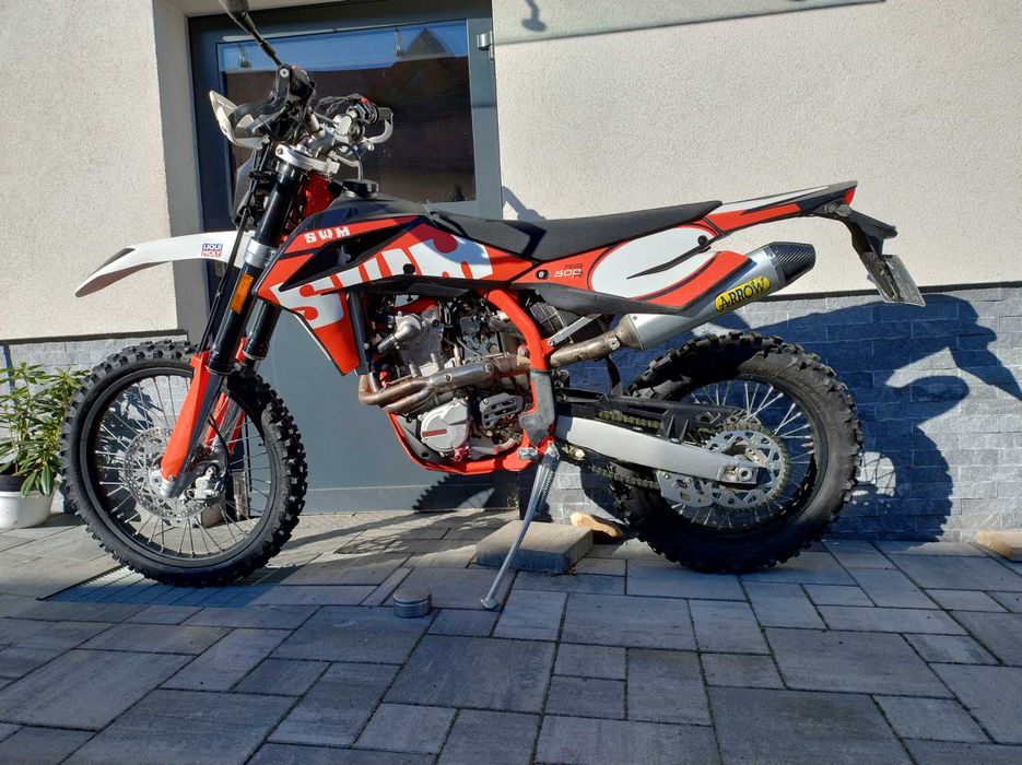 Motocykl SWM RS 500 R cross enduro
