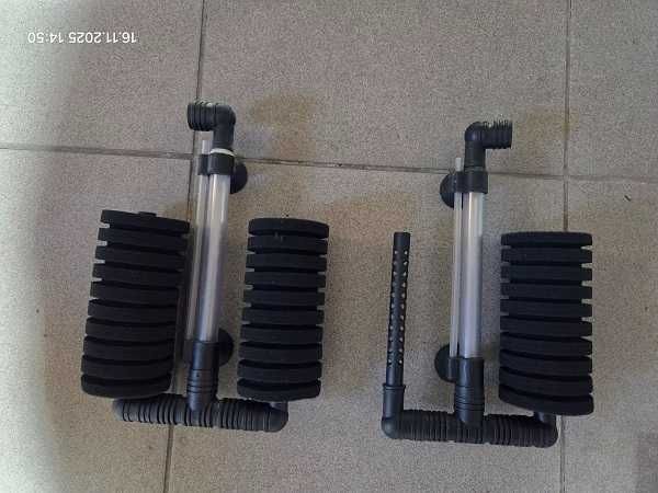 Filtry gąbkowe powietrzne akwarystyczne - 2 kpl