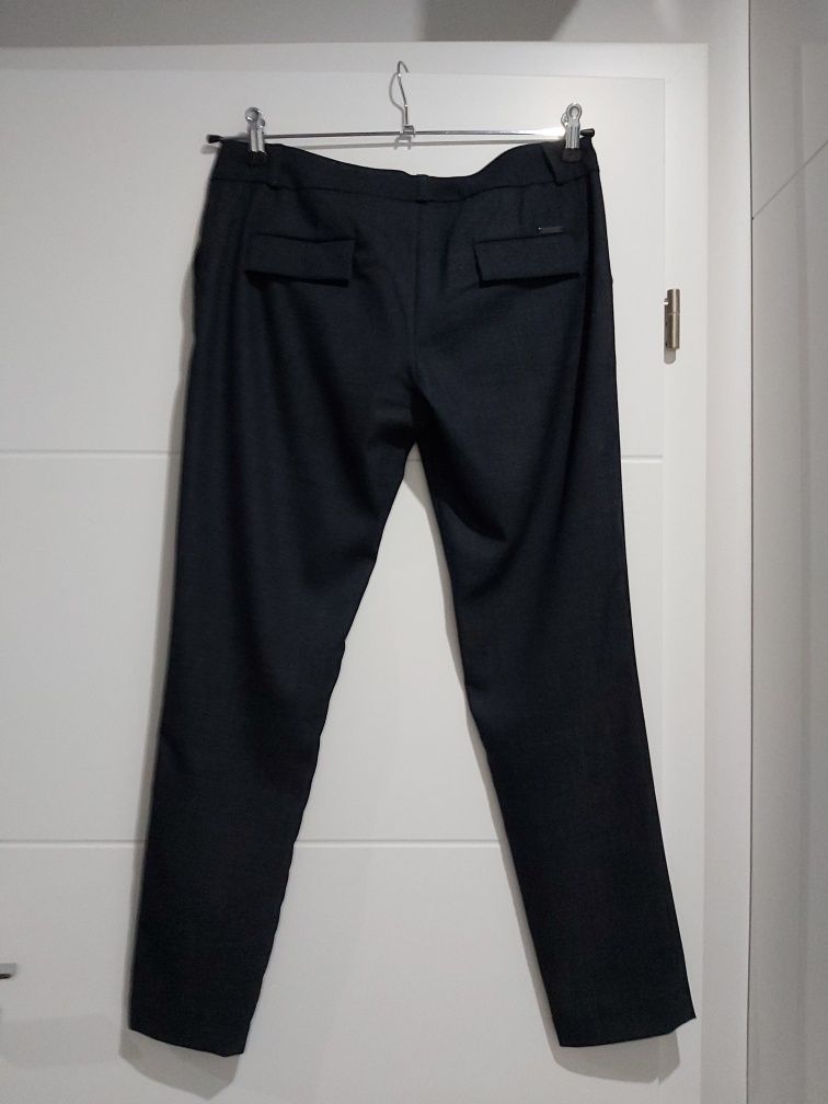 Spodnie eleganckie granatowe  LEMONADA 38