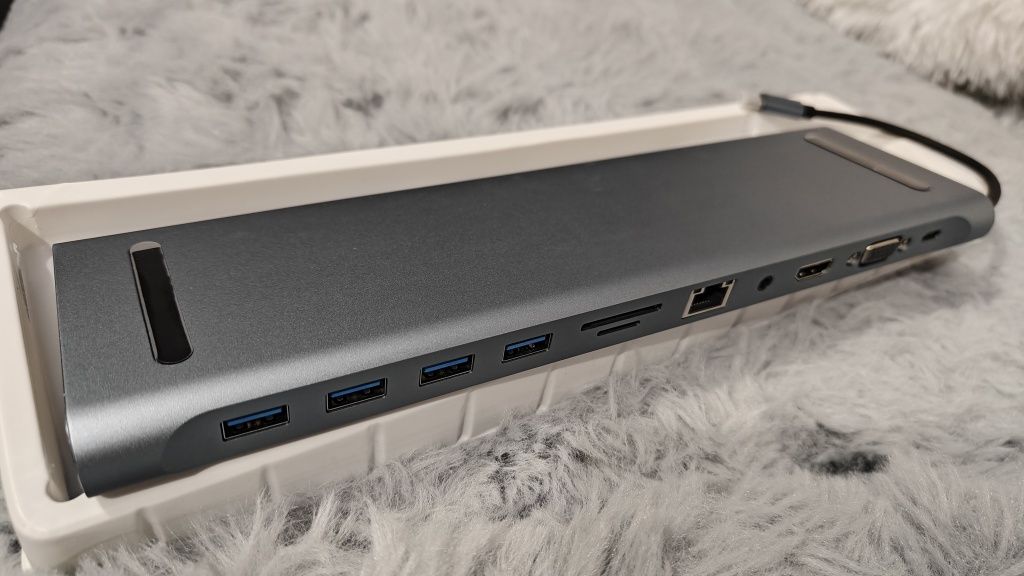 Stacja dokująca 12W1 Hdmi Vga USB 3.0 Z USB