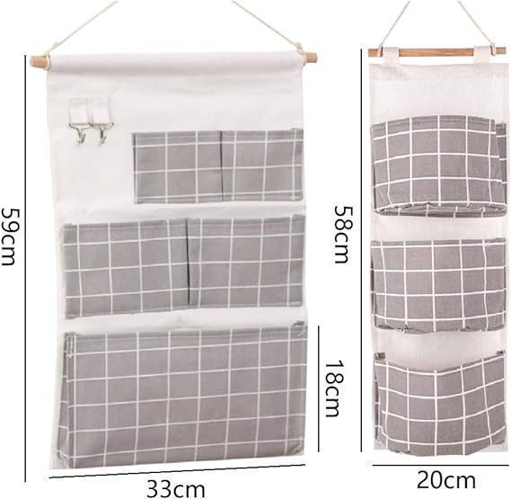 Organizer Wiszący do Szafy Ścienny Składany 2szt