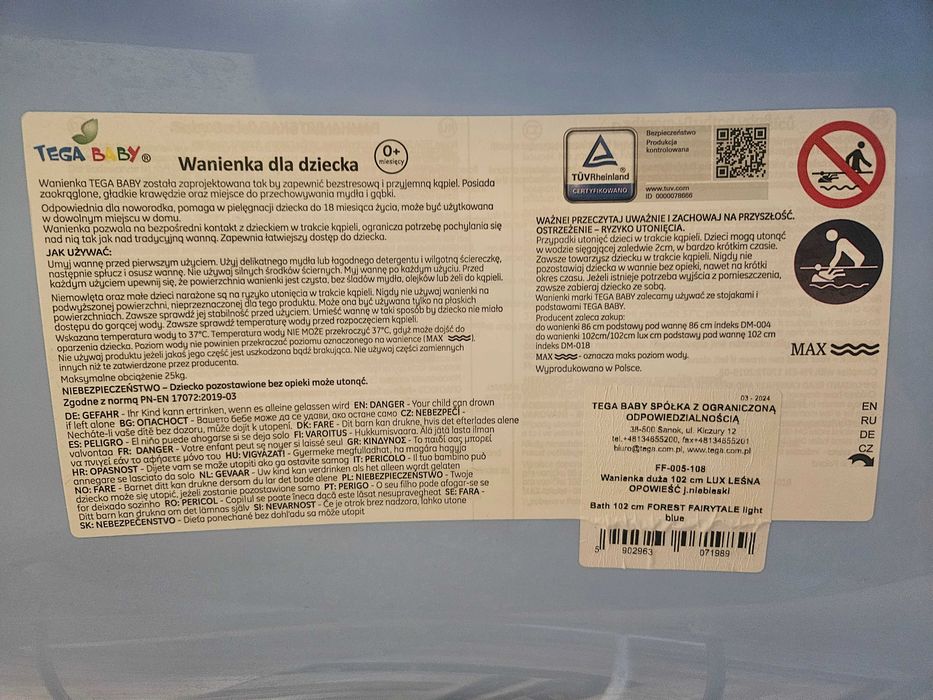 Wanienka ze stelażem , odbior osobisty !!