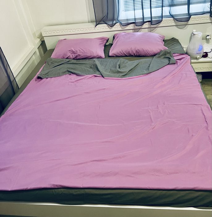 Постельное постель двуспальное евро Турция сатин le vele tac