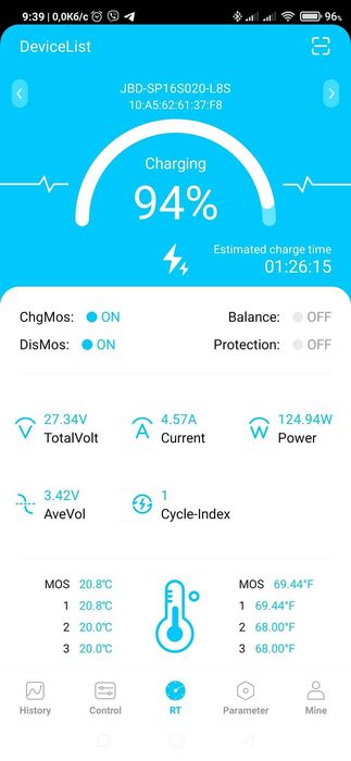 акумулятор Jsdsolar 12v 100ah. LiFePO4. Літій-залізо-фосфатний Блютуз