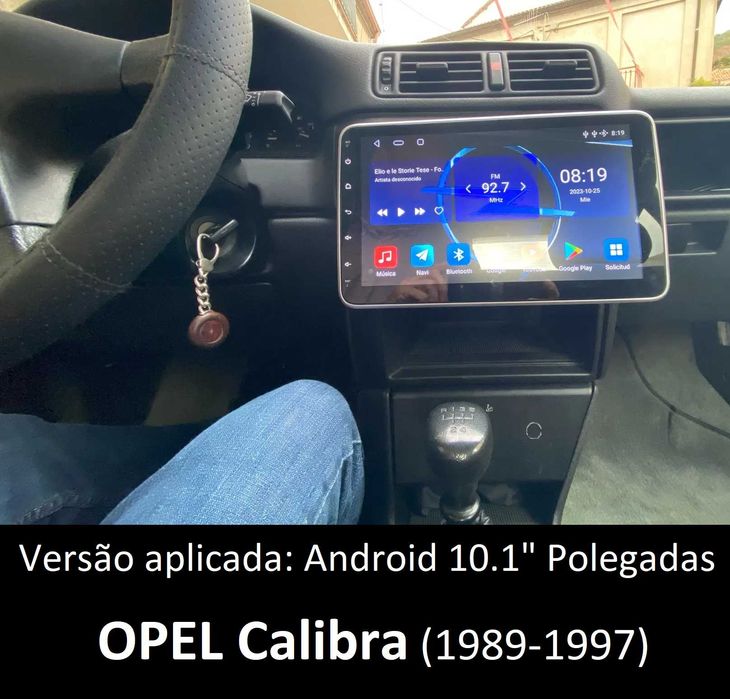 (NOVO) Rádio 1DIN • OPEL Astra F/G Calibra Corsa Vectra • Android GPS