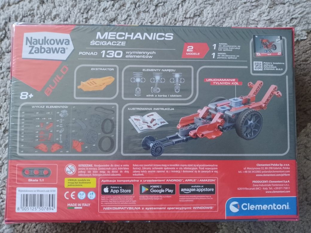 Klocki Clementoni Mechanics