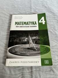 Matematyka 4 podręcznik + zbiór zadań