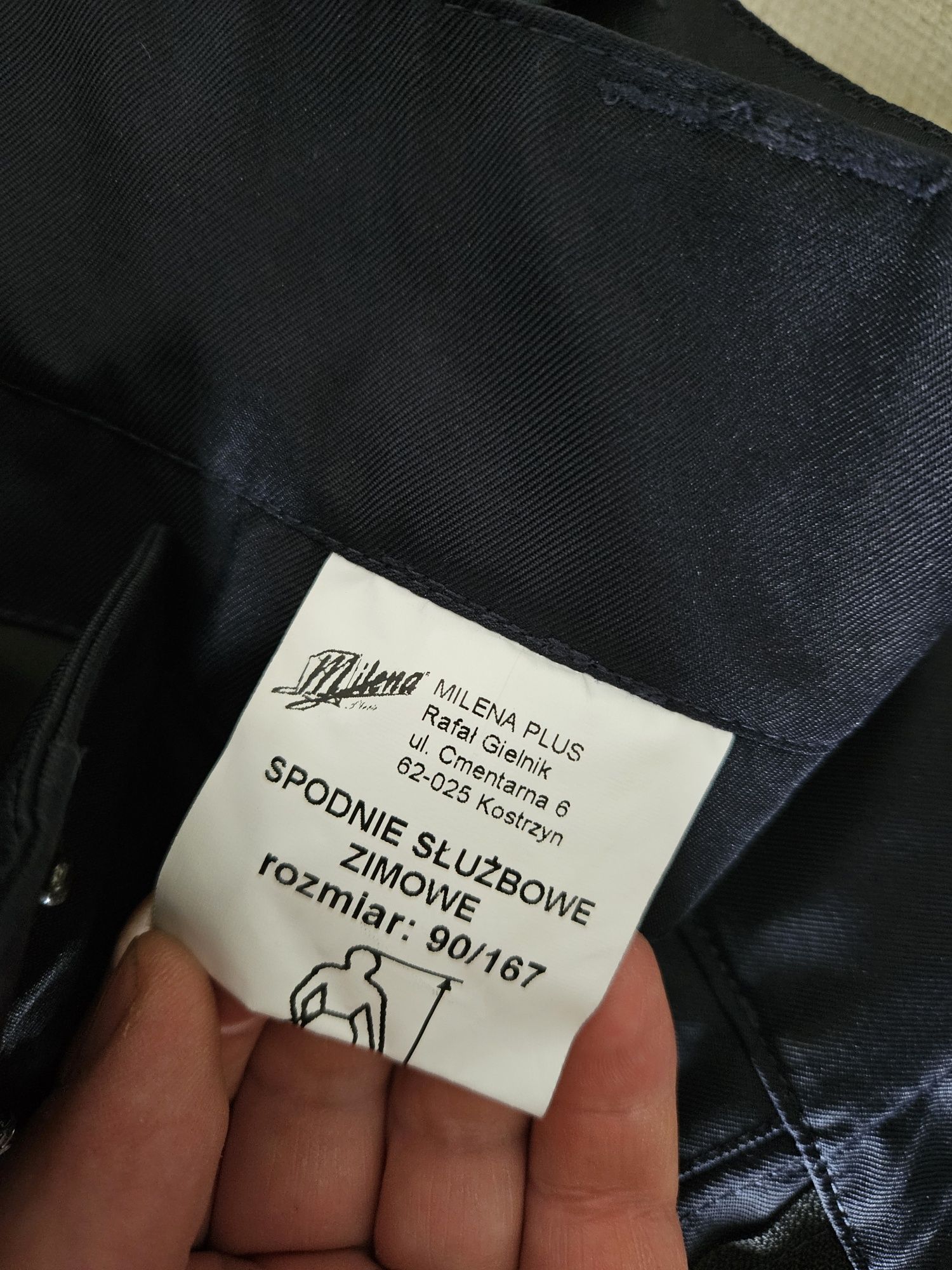 Spodnie Policyjne zimowe