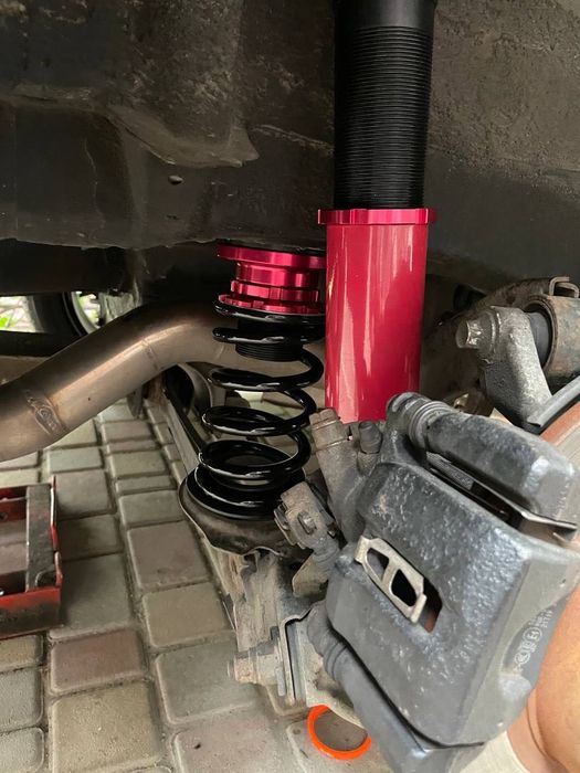 Койловеры MaXpeedingrods (красные) (Honda Civic 4D)