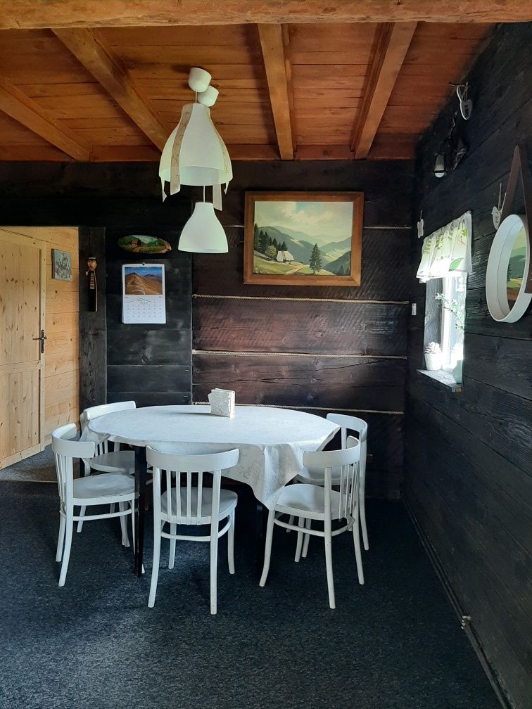 Noclegi w Bieszczadach-domek u bażanta, 7+1os.Sauna, Uherce Min.