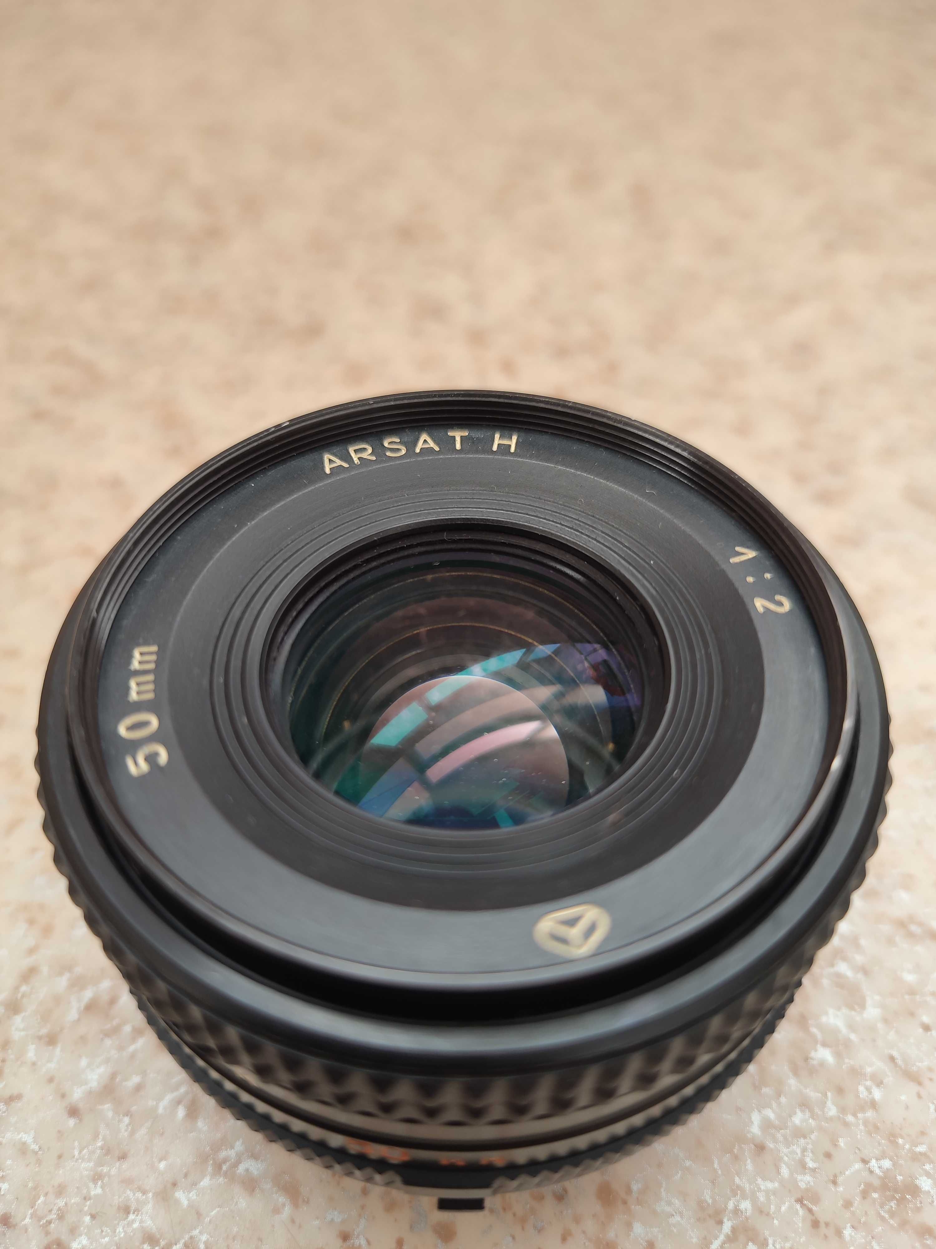 Arsat H 50mm f/2 (Nikon F) — ідеальний стан, кришки