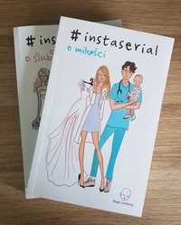 2 Książki: Instaserial o miłości i Instaserial o ślubie- komplet