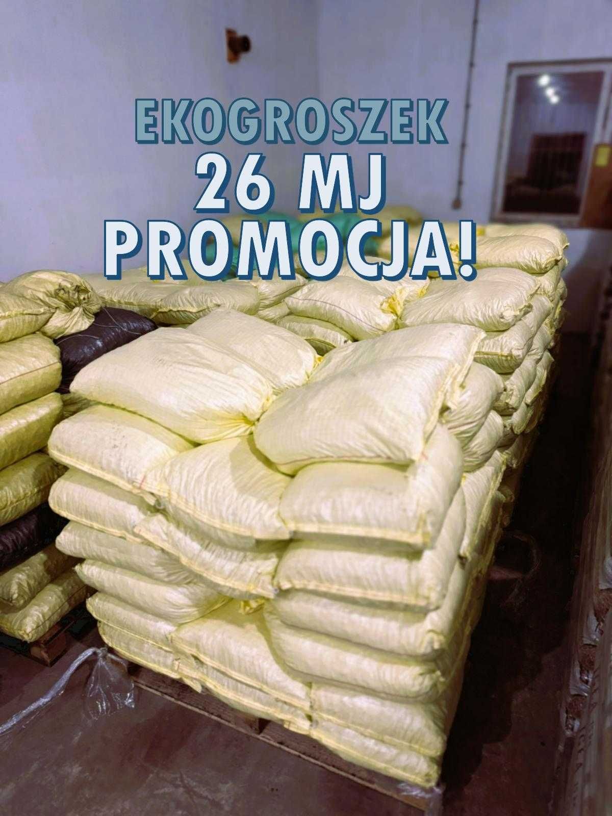 Ekogroszek Orzech Kostka Kamienny Eko Groszek 26 -28MJ/kg