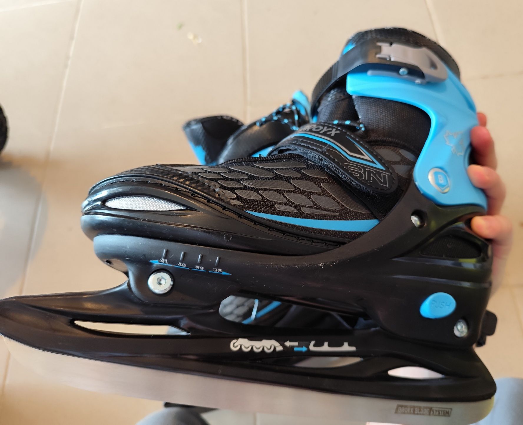 Łyżwy Broyx Snow Star regulowane 38 - 41