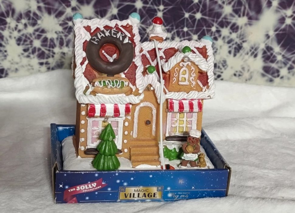 Magic Village – Domek Piernikowy LED „Bakery”