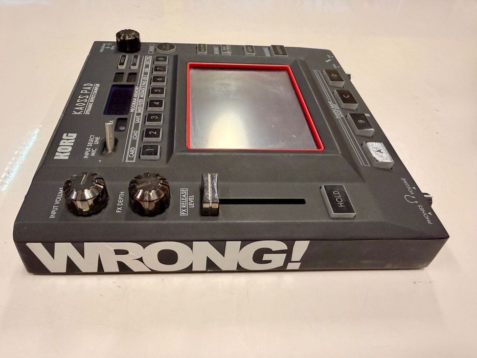 KORG KAOSS PAD KP3 z oryginalnym zasilaczem.