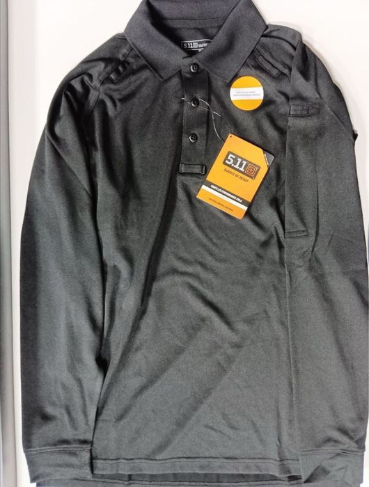 Оригінальне поло 5.11 Tactical  Performance Long Sleeve Polo Black