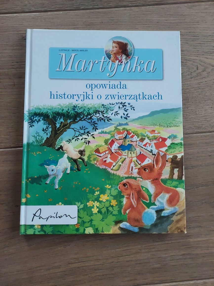 Książka,,Martynka opowiada historyjki o zwierzątkach" super stan