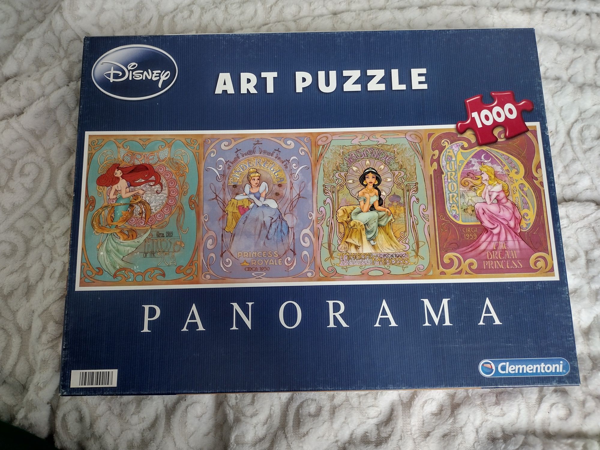 Art puzzle panorama księżniczki