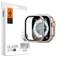 Osłona do Apple Watch - Szkło Hartowane Spigen Glas.tR Slim Pro