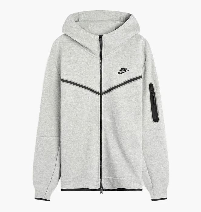 ОРИГИНАЛ серый Nike tech fleece grey M-L