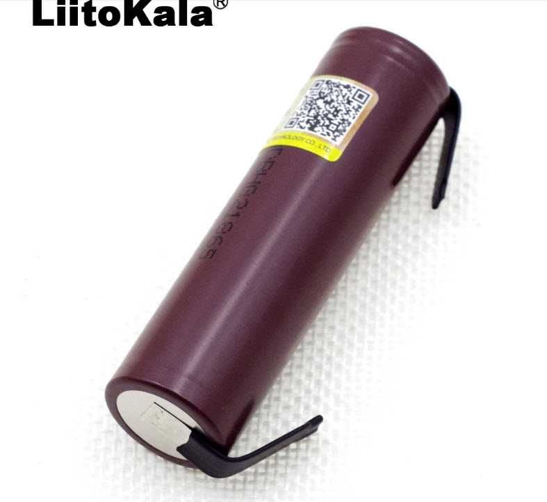 Высокотоковый аккумулятор LG HG2 18650 3000 mah 20A с пластинами и без