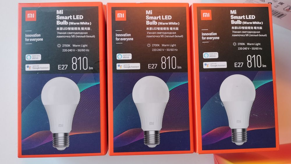 Lâmpadas Led inteligentes