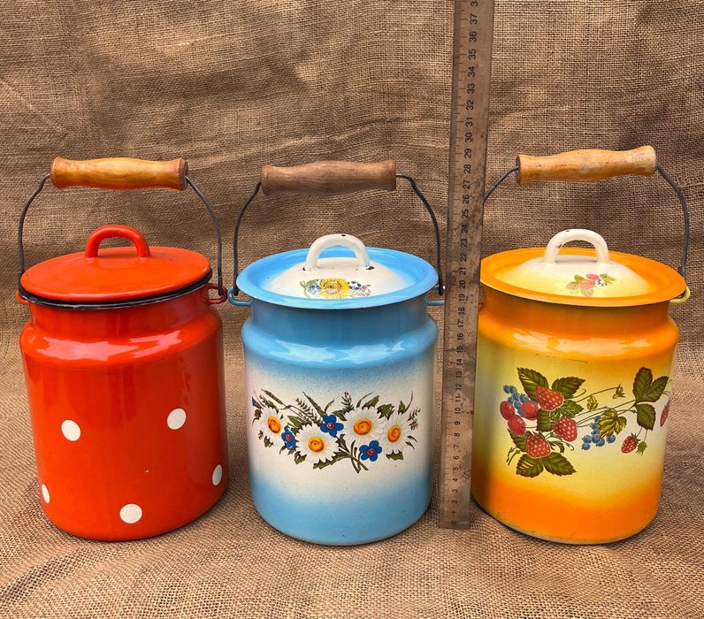 Бидончик эмалированный 3 л. СССР