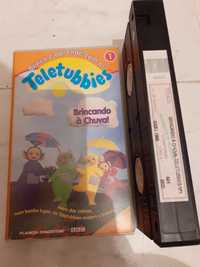 TELETTUBIES  - cassete  VHS filmeINFANTIL*