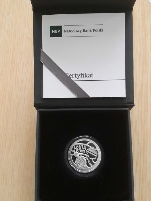 5 zł Legia Warszawa 2016 r. - Lustrzane - mennicze