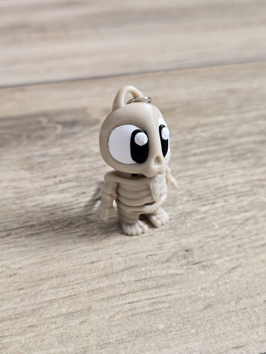 Breloczek Szkieleta 3d - Brelok Druk3d fidget Keychain mixGadzet