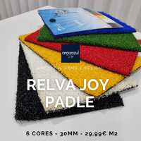 Relva Pavimento Padle "Joy" - 6 Cores - 10mm By Arcoazul