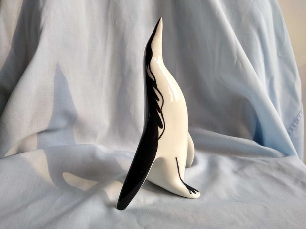 Ćmielów Wałbrzych figurka porcelanowa duży pingwin