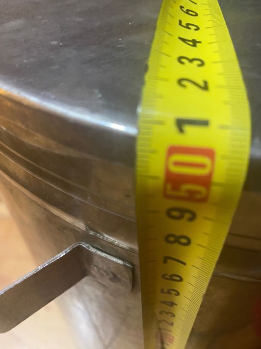 Бак каструля з нержавіючої сталі з кришкою