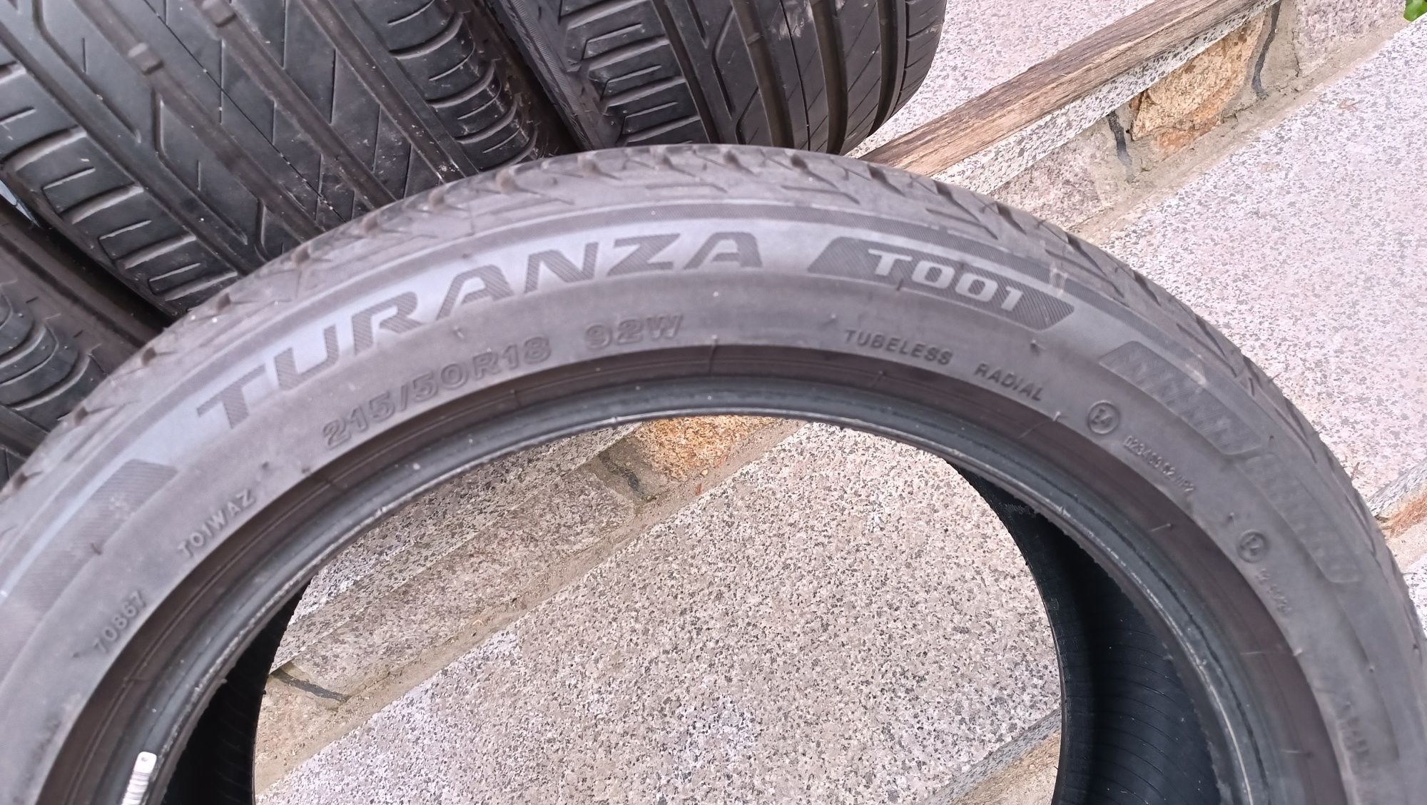 Bridgestone Turanza T001 215/50 R18.