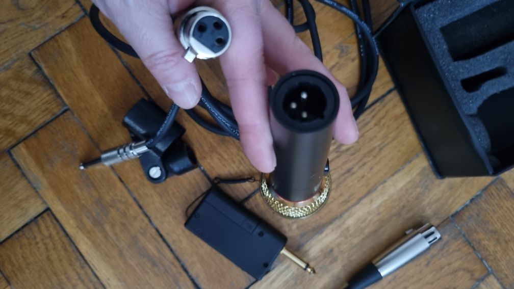 Mikrofon + kabel